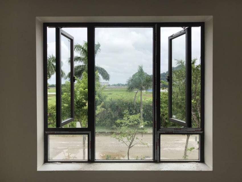 Cửa sổ nhôm xingfa nhập khẩu mở quay