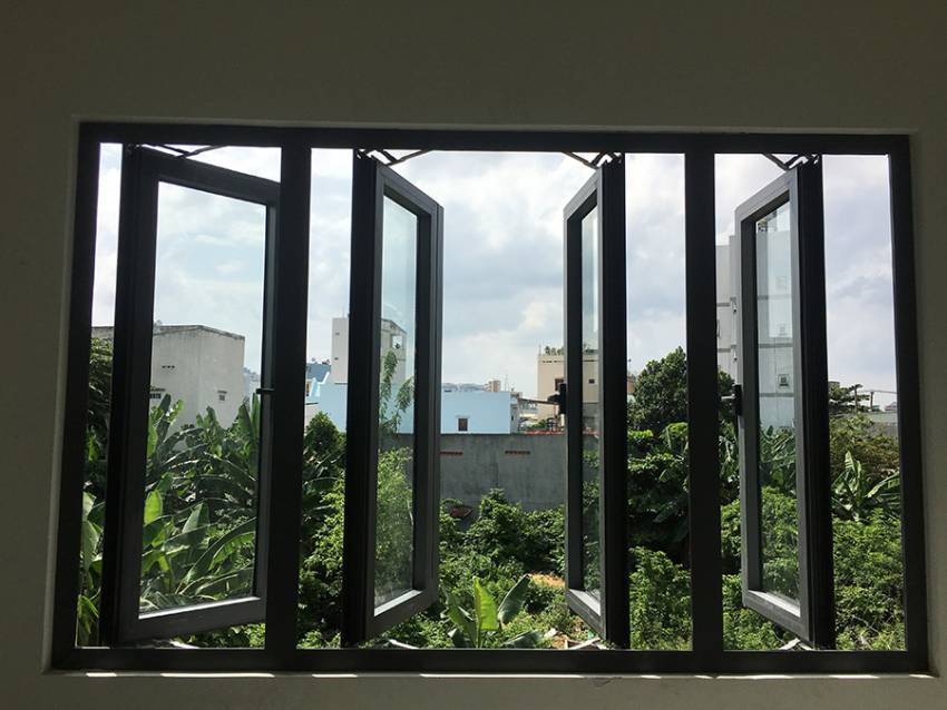 Cửa sổ nhôm xingfa nhập khẩu mở quay