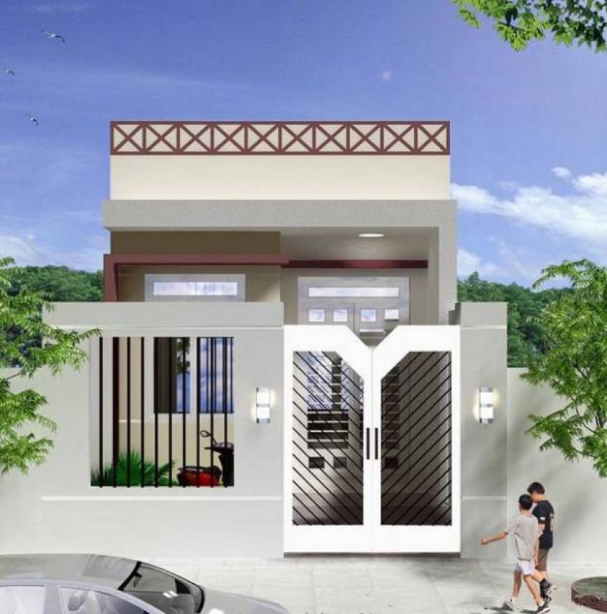Cửa sắt đơn giản
