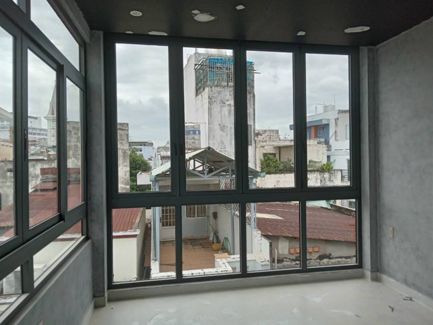 Thành phẩm với cửa nhôm Xinfa