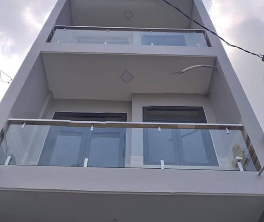 giá lan can kính cường lực
