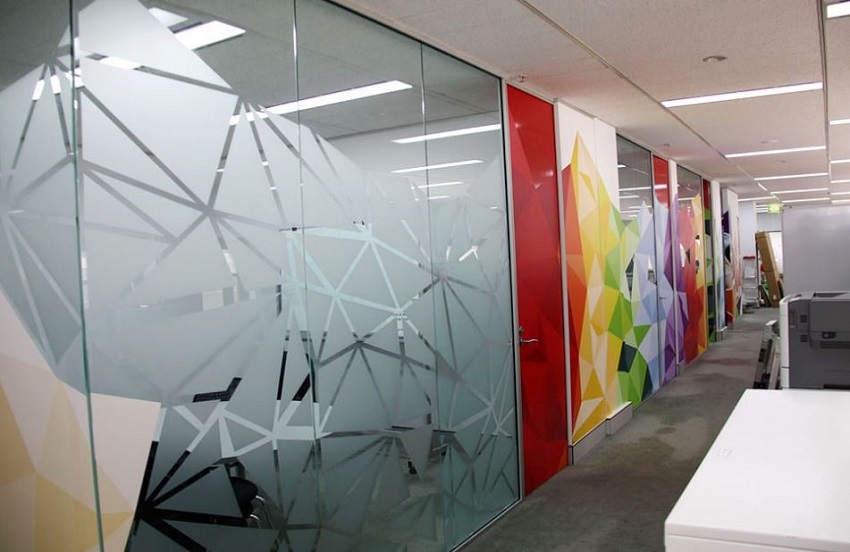 mẫu tranh dán kính đẹp