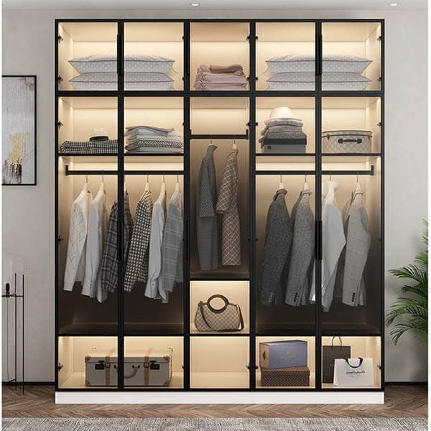 Tủ áo Cánh kính nhôm nội thất