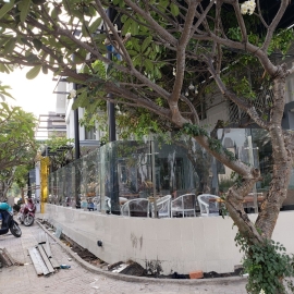 Lan can Kính Cường lực cao cấp