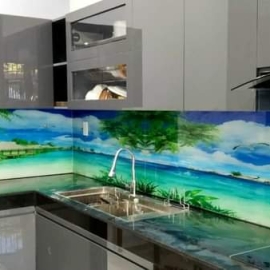 Tranh kính ốp bếp - 08