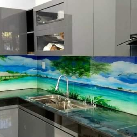 Tranh kính ốp bếp - 08