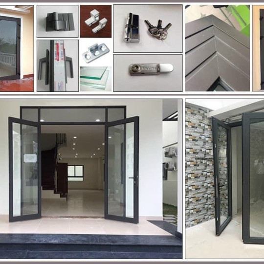 Cửa  Nhôm Xingfa 4 Cánh  Nhập Khẩu